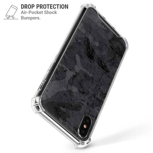 Urban Camo iPhone X/XS Clear Case