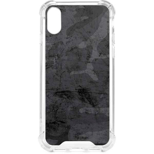 Urban Camo iPhone XS Clear Case