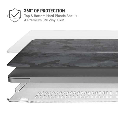 Urban Camo MacBook Pro 14in (2021-24) Case plus Skin