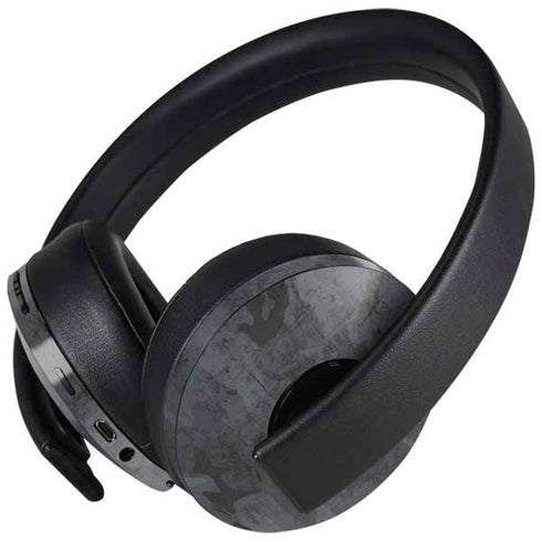 Urban Camo PlayStation 4 Gold Wireless Headset Skin