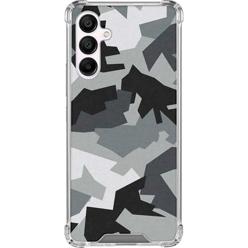 Urban Camouflage Black Galaxy A16 5G Clear Case