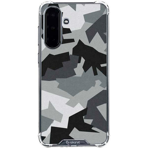 Urban Camouflage Black Galaxy A36 5G Clear Case