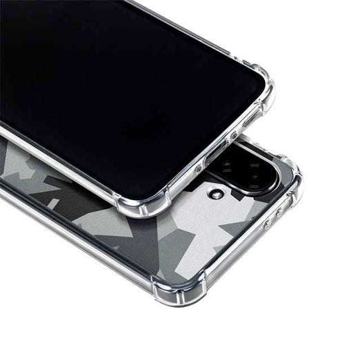 Urban Camouflage Black Galaxy A36 5G Clear Case