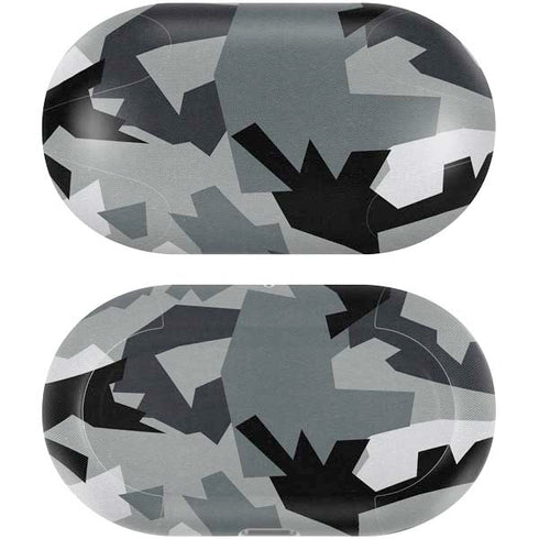 Urban Camouflage Black Galaxy Buds Plus Skin