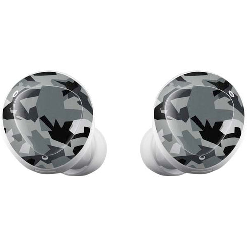 Urban Camouflage Black Galaxy Buds Plus Skin