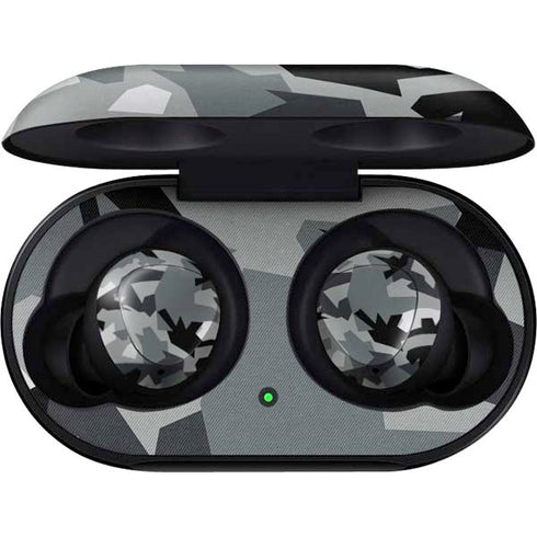Urban Camouflage Black Galaxy Buds Skin