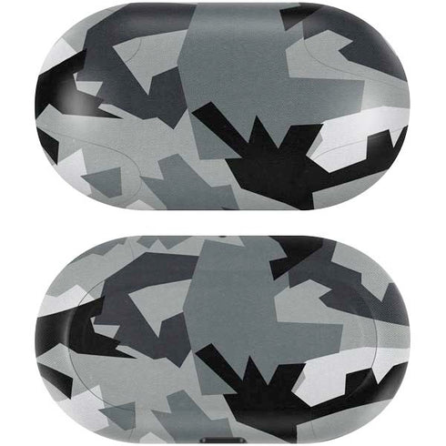 Urban Camouflage Black Galaxy Buds Skin