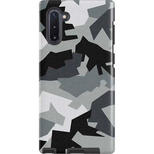 Urban Camouflage Black Galaxy Cases