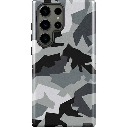 Urban Camouflage Black Galaxy S23 Ultra Pro Case