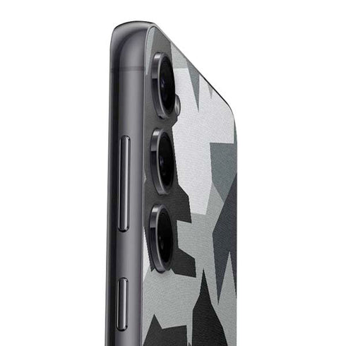 Urban Camouflage Black Galaxy S24 Skin