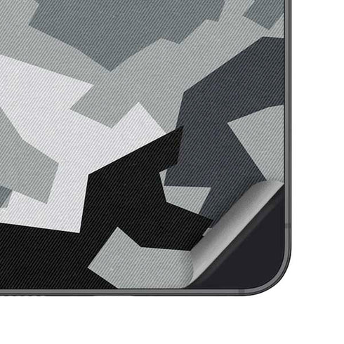 Urban Camouflage Black Galaxy S25 Skin