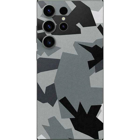 Urban Camouflage Black Galaxy S24 Ultra Skin