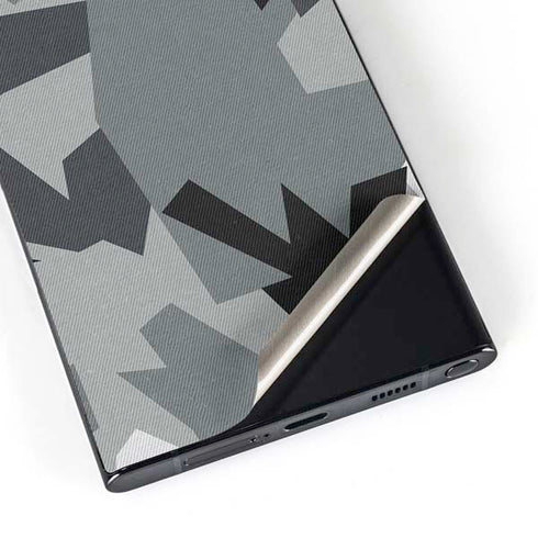 Urban Camouflage Black Galaxy S25 Ultra Skin