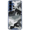 Urban Camouflage Black Galaxy S25 Clear Case