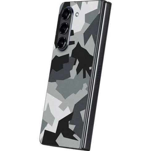 Urban Camouflage Black Galaxy Z Fold5 5G Skin
