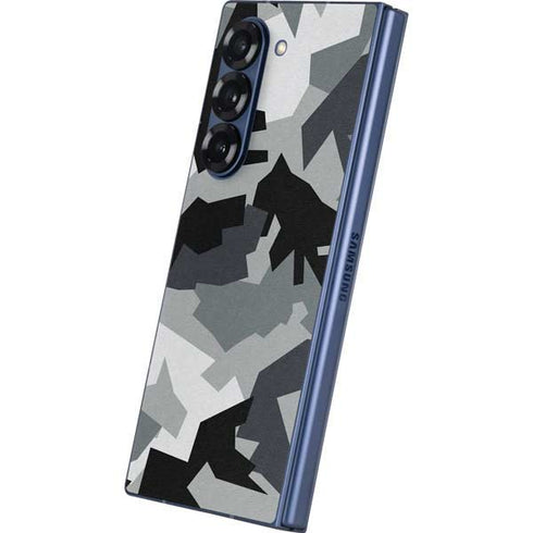 Urban Camouflage Black Galaxy Z Fold6 Skin