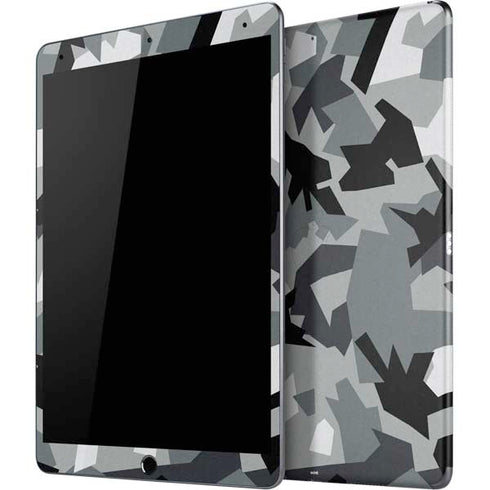 Urban Camouflage Black iPad Skins