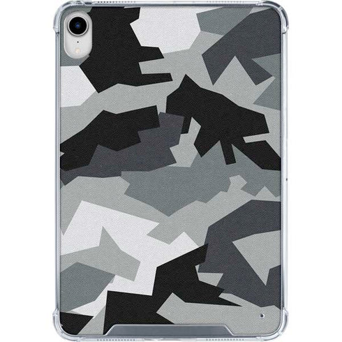 Urban Camouflage Black iPad 11th Gen (2025) Clear Case