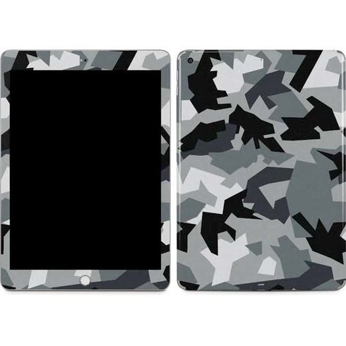 Urban Camouflage Black Apple iPad Skin