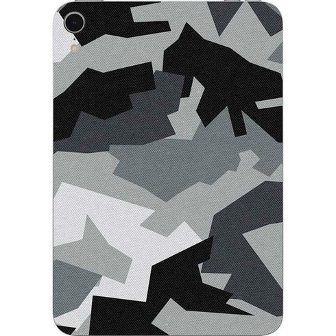 Urban Camouflage Black Apple iPad Mini Skin