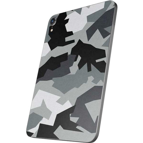 Urban Camouflage Black Apple iPad Mini Skin