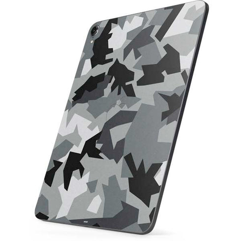 Urban Camouflage Black Apple iPad Pro Skin