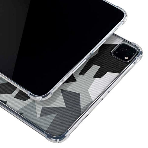 Urban Camouflage Black iPad Pro 11in (2024) Clear Case