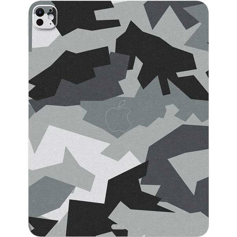 Urban Camouflage Black iPad Pro 13in M4 (2024) Skin
