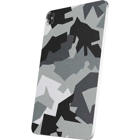 Urban Camouflage Black iPad Pro 13in M4 (2024) Skin