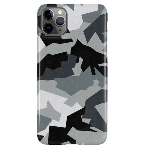 Urban Camouflage Black iPhone Cases