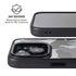 Urban Camouflage Black iPhone 15 Kickstand Case