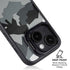 Urban Camouflage Black iPhone 15 Kickstand Case