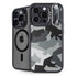 Urban Camouflage Black iPhone 15 Pro Kickstand Case