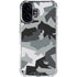 Urban Camouflage Black iPhone 16 Clear Case