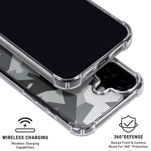 Urban Camouflage Black iPhone 16 MagSafe Case