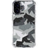 Urban Camouflage Black iPhone 16 Plus Clear Case
