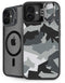 Urban Camouflage Black iPhone 16 Plus Kickstand Case