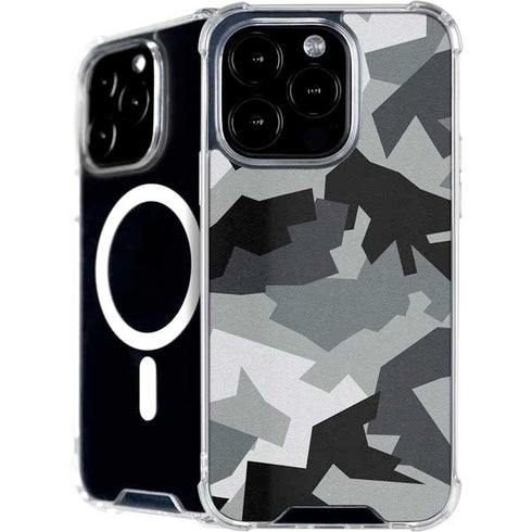 Urban Camouflage Black iPhone 16 Pro MagSafe Case