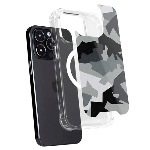 Urban Camouflage Black iPhone 16 Pro MagSafe Case