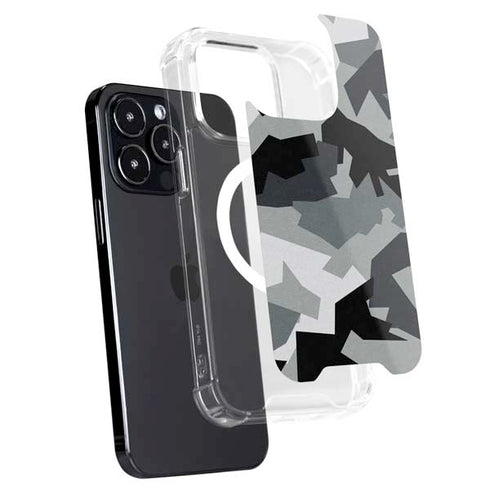 Urban Camouflage Black iPhone 16 Pro Max MagSafe Case