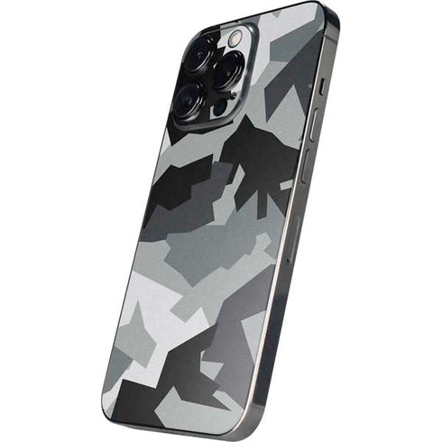 Urban Camouflage Black iPhone 16 Pro Skin