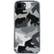 Urban Camouflage Black iPhone 16e Clear Case