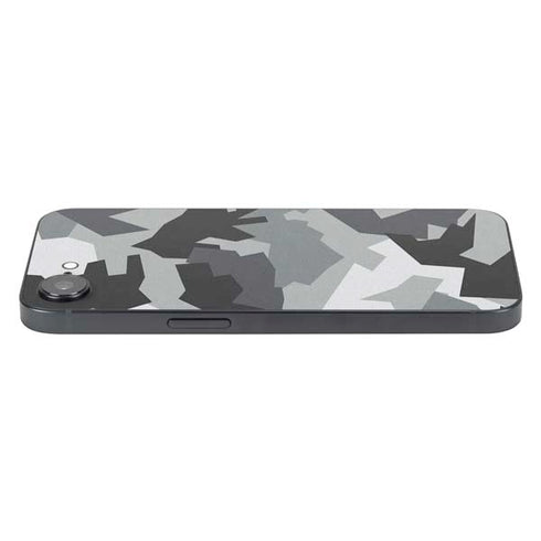 Urban Camouflage Black iPhone 16e Skin