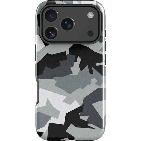 Urban Camouflage Black iPhone 18 Pro Max Impact Case