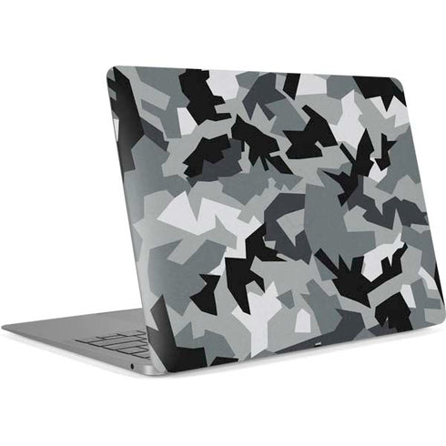 Urban Camouflage Black Apple MacBook Air Skin