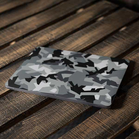 Urban Camouflage Black Apple MacBook Air Skin