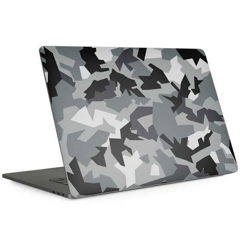 Urban Camouflage Black MacBook Skins