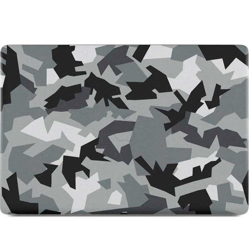 Urban Camouflage Black MacBook Skins