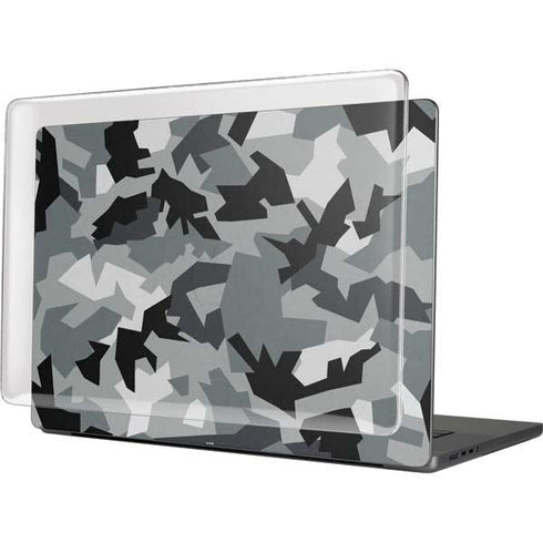 Urban Camouflage Black MacBook Cases