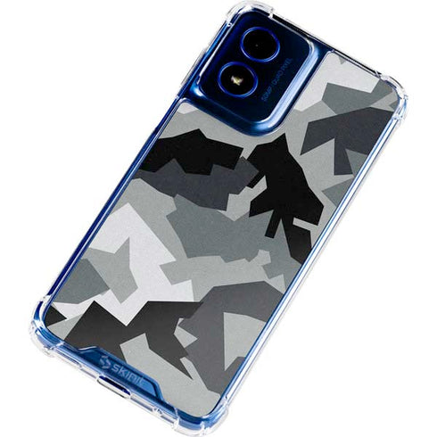 Urban Camouflage Black Moto G 5G (2024) Clear Case